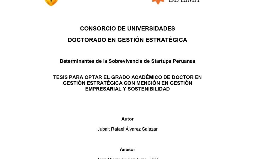 Determinantes de la Sobrevivencia de Startups Peruanas